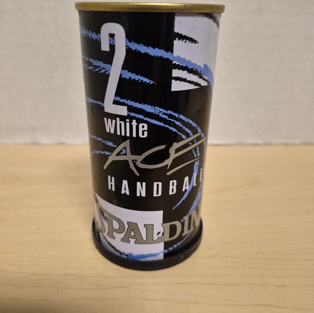 Spalding White Handball Can ( 2 )